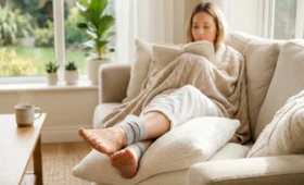 Jemná masáž pre úľavu