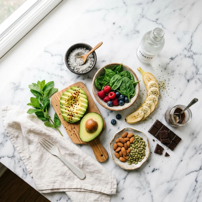 zdravá strava a obsah minerálov