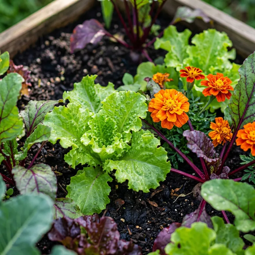 Rastliny a zelenina vo vyvýšenom záhone