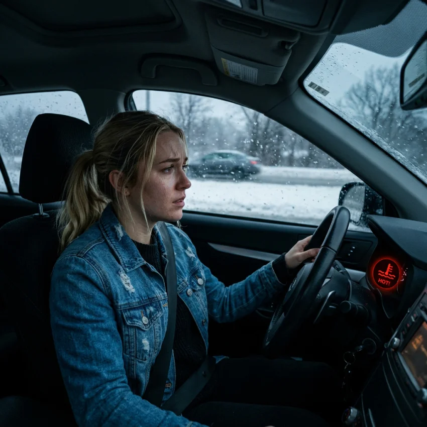 kontrolka chladiacej kvapaliny