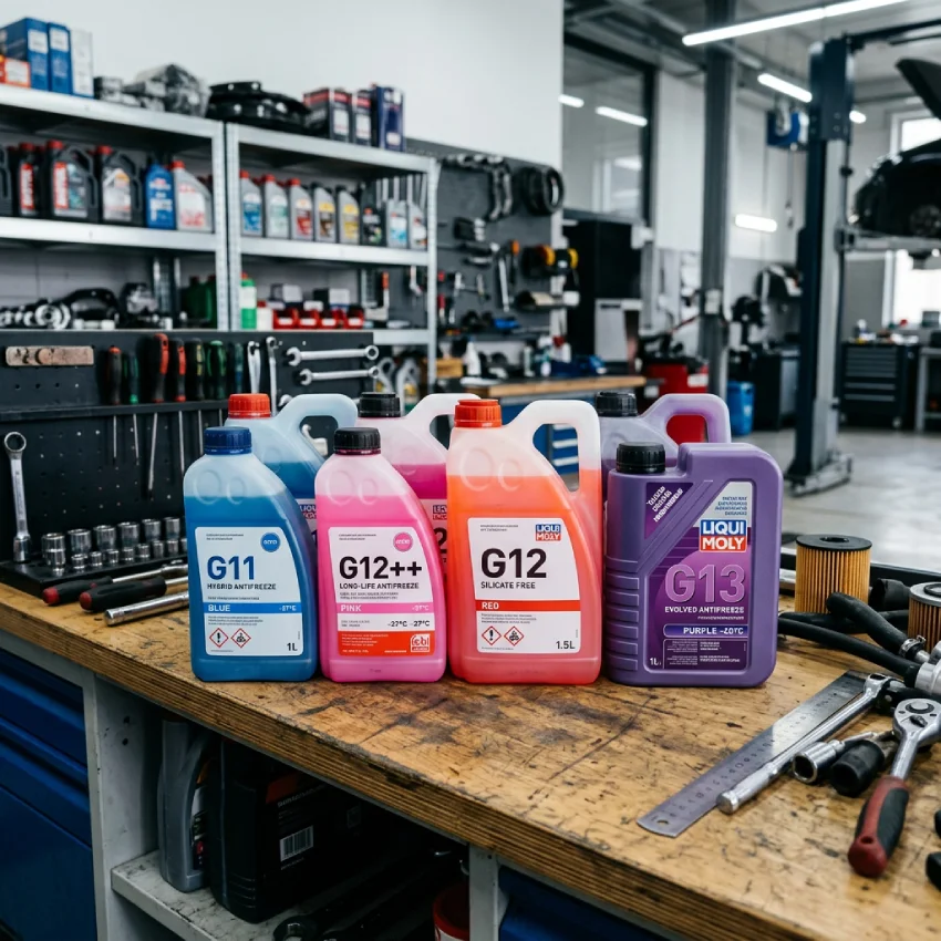 typy chladiacej kvapaliny