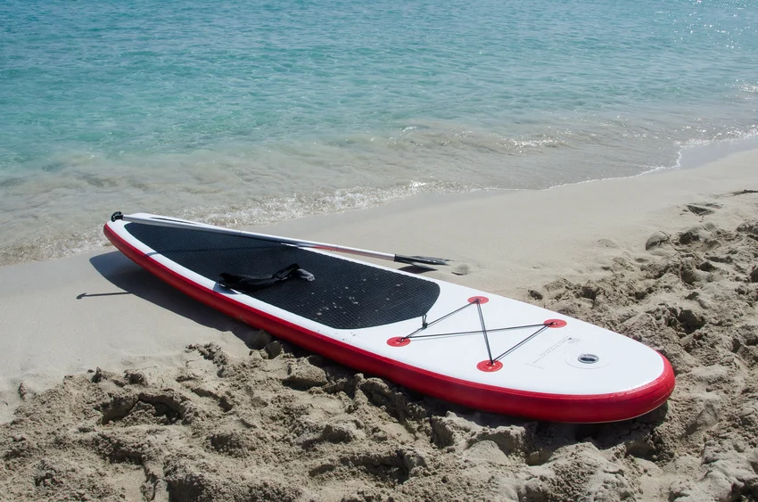 paddleboard  červený