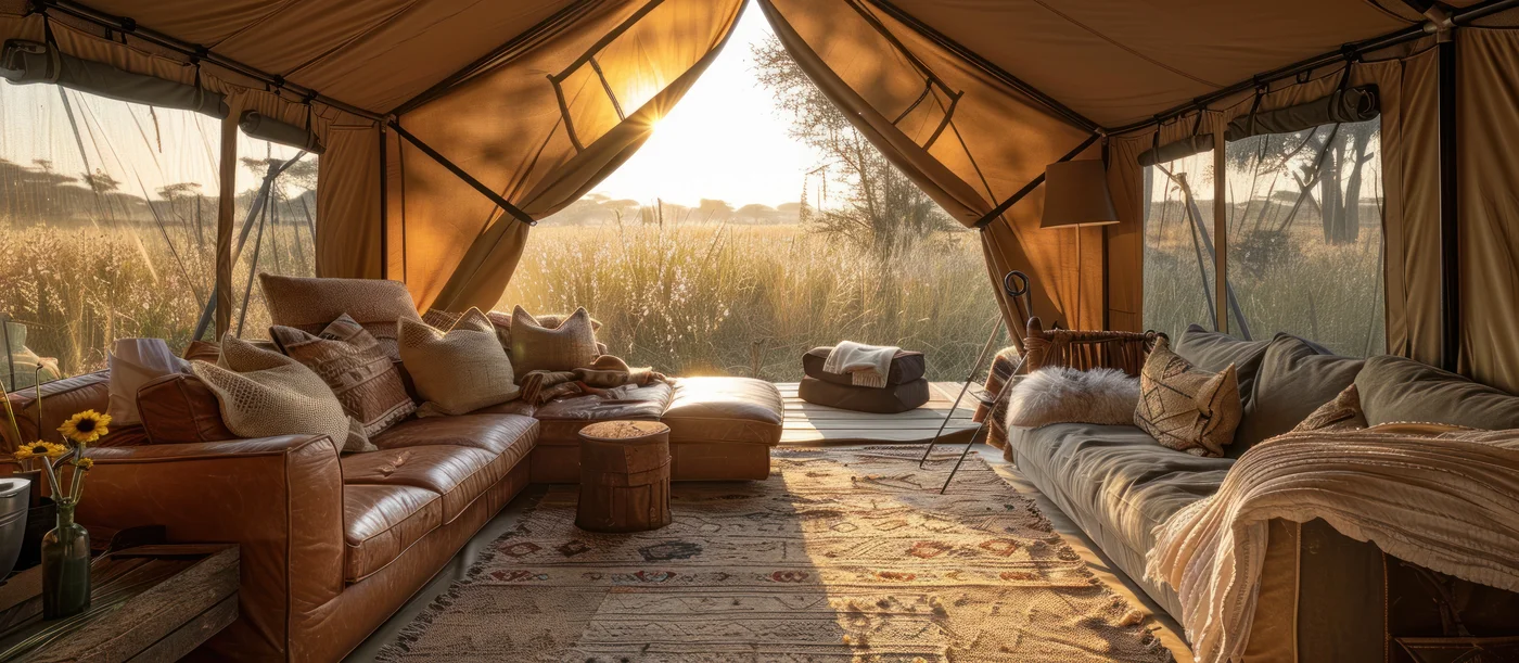 glamping-interier