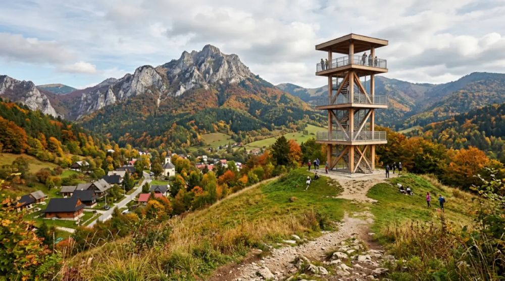 rozhľadňa na strednom Slovensku